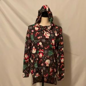 NWT Ladies light wt hooded sweatshirt Sz S